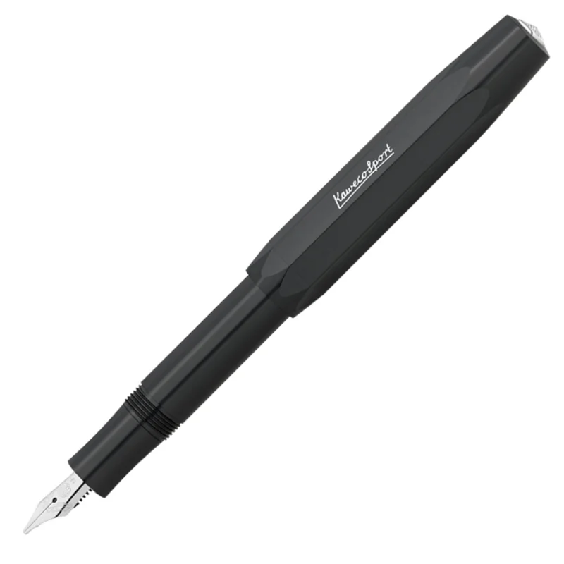 KAWECO KALİGRAFİ KALEMİ KLASİK SPORT SİYAH 1.5 10000650