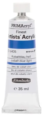 SCHMİNCKE PRİMACRYL ARTİST AKRİLİK BOYA 35 ML SERİ 4 435 COBALT BLUE LİGHT 13435009