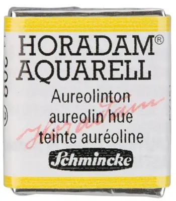 SCHMİNCKE HORADAM AQUARELL ARTİST SULU BOYA YARIM TABLET SERİ 3 208 AUREOLİN MODERN 14208044