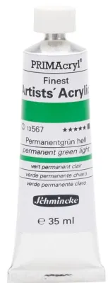 SCHMİNCKE PRİMACRYL ARTİST AKRİLİK BOYA 35 ML SERİ 2 567 PERMANENT GREEN LİGHT 13567009