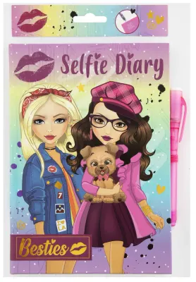 BESTIES SELFIE DIARY & MAGİC PEN 7912