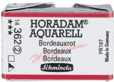 SCHMİNCKE HORADAM AQUARELL ARTİST SULU BOYA TAM TABLET SERİ 2 362 BORDEAUX 14362043