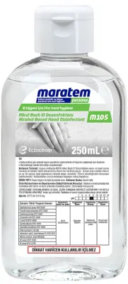 MARATEM M105 ALKOL BAZLI EL DEZENFEKTANI 250 ML 9225285