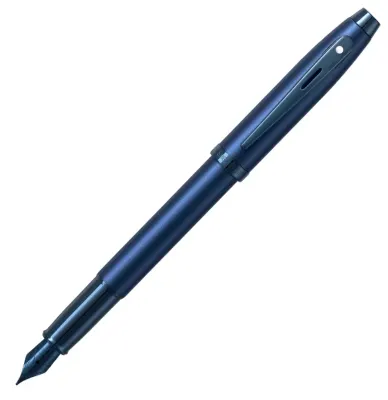 SHEAFFER DOLMA KALEM 100 SERİSİ 9371-0 SATEN MAVİ M UÇ