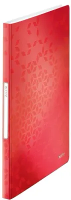 LEITZ SUNUM DOSYASI ACTIVE WOW 40 LI L-4632 METALİK KIRMIZI