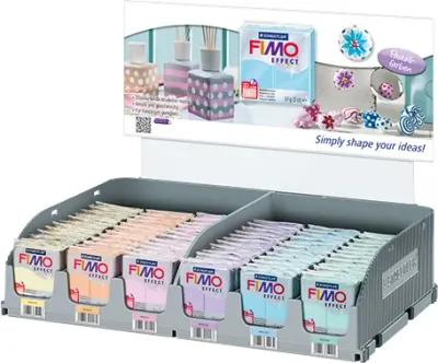 FIMO EFFECT MODELLEME KİLİ DISPLAY 57 GR PC 72 BLOK 8020 01 VS