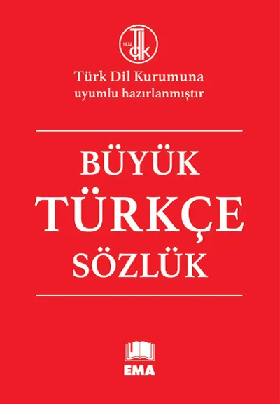 EMA KİTAP - TÜRKÇE BÜYÜK SÖZLÜK (KARTON KAPAK)