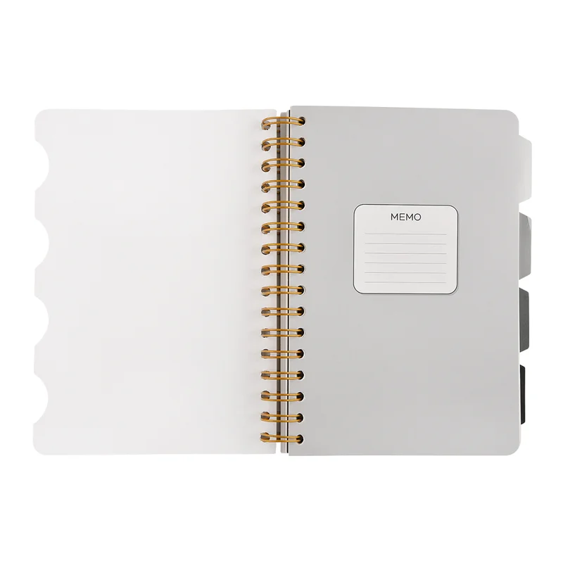 BRUNO VISCONTI DEFTER SPİRALLİ 4 AYRAÇLI A5 120 YP. CAFFE NERO 2 3-567/12