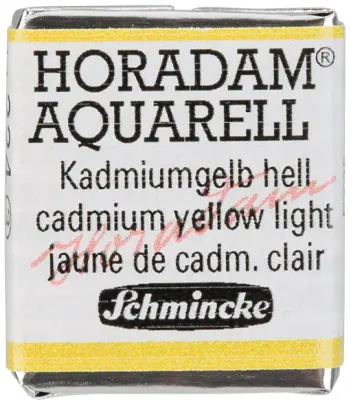 SCHMİNCKE HORADAM AQUARELL ARTİST SULU BOYA YARIM TABLET SERİ 3 224 CADMİUM YELLOW LİGHT 14224044