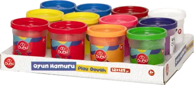 PASİF BU-BU OYUN HAMURU KARIŞIK RENKLER 125 GR.