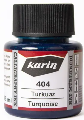 KARİN HAT MÜREKKEBİ 45 ML TURKUAZ 6210404045