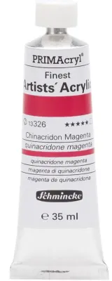 SCHMİNCKE PRİMACRYL ARTİST AKRİLİK BOYA 35 ML SERİ 2 326 QUİNACRİDONE MAGENTA 13326009