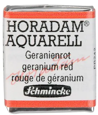 SCHMİNCKE HORADAM AQUARELL ARTİST SULU BOYA GERANİUM RED 1/2 TAB. 14341044