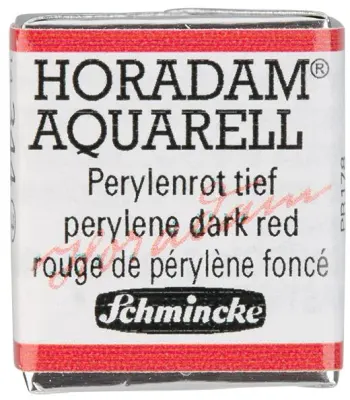 SCHMİNCKE HORADAM AQUARELL ARTİST SULU BOYA PERYLENE DARK RED 1/2 TAB. 14344044