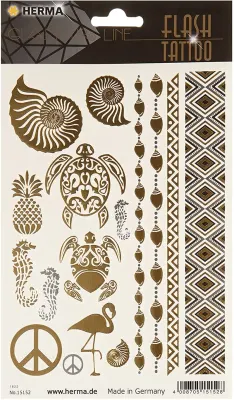 HERMA ETİKET TATTOO GLAMOUR LINE FLASH KUMSALLAR 15155