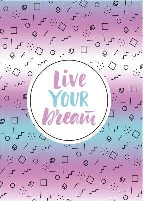 UNICK COLOR DEFTER A4 LIVE YOUR DREAM İNCE KAPAK 5051