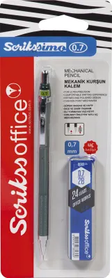 SCRIKSS OFFICE VERSATİL KALEM SIMO COLOR SET 0.7 + MİN YEŞİL BLS.