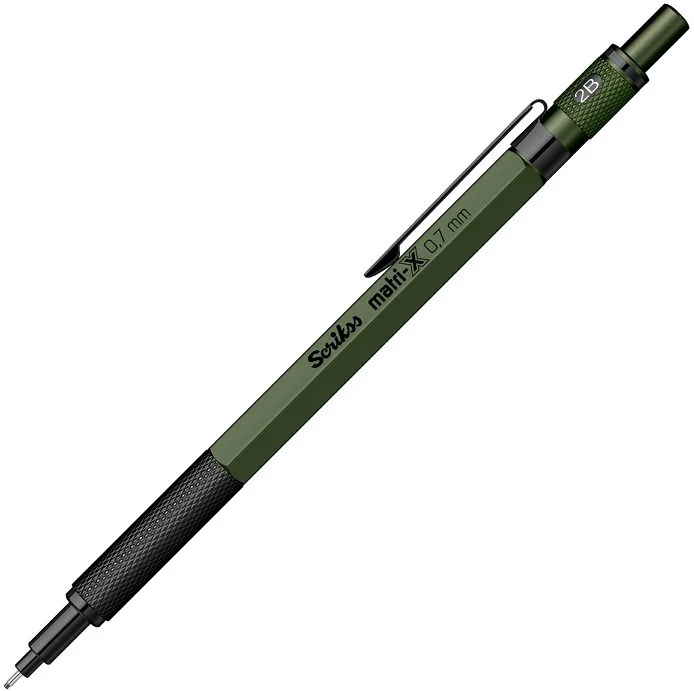 SCRIKSS OFFICE VERSATİL KALEM MATRI-X 0.7 ŞEFFAF AMBALAJ YEŞİL