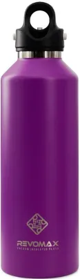 REVOMAX MATARA ÇELİK 32OZ 950 ML MOR