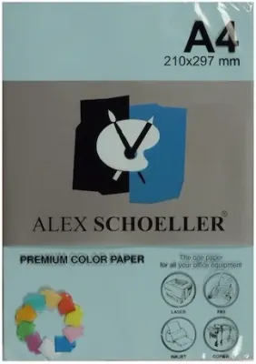 ALEX FOTOKOPİ KAĞIDI A4 MAVİ 500 LÜ ALX-580