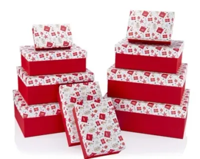 GIPTA KUTU SETİ 10 LU DİKDÖRTGEN REGALO BX2308