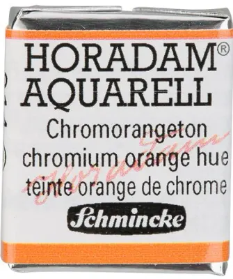SCHMİNCKE HORADAM AQUARELL ARTİST SULU BOYA CHROME ORANGE, NO LEAD 1/2 TAB. 14214044