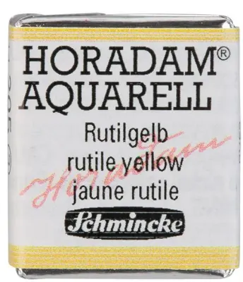 SCHMİNCKE HORADAM AQUARELL ARTİST SULU BOYA RUTİLE YELLOW 1/2 TAB. 14205044