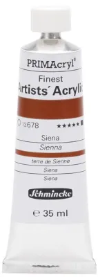 SCHMİNCKE PRİMACRYL ARTİST AKRİLİK BOYA 35 ML SERİ 1 678 SİENNA 13678009
