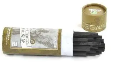 LUTART KÖMÜR KALEM DOĞAL 25 Lİ TÜP LA-7332