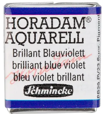 SCHMİNCKE HORADAM AQUARELL ARTİST SULU BOYA BRİLLİANT BLUE VİOLET 1/2 TAB. 14910044