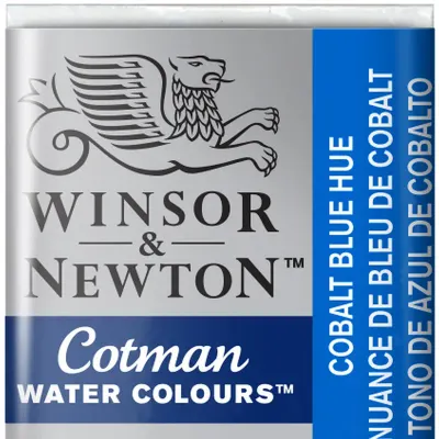 W&amp;N SULU BOYA COTMAN YARIM TABLET COBALT BLUE HUE WN-0301179