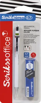 SCRIKSS OFFICE VERSATİL KALEM SIMO COLOR SET 0.7 + MİN BEYAZ BLS.