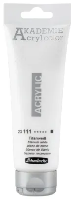 SCHMİNCKE AKADEMİE AKRİLİK BOYA 120 ML 111 TİTANİUM WHİTE 23111012