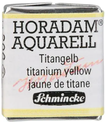 SCHMİNCKE HORADAM AQUARELL ARTİST SULU BOYA TİTANİUM YELLOW 1/2 TAB. 14206044