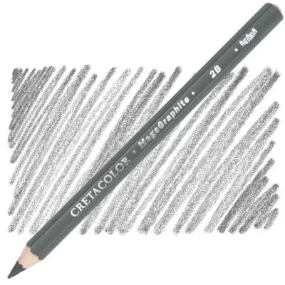 CRETACOLOR ÇİZİM KALEMİ DERECELİ MEGA GRAPHITE 2B 17002