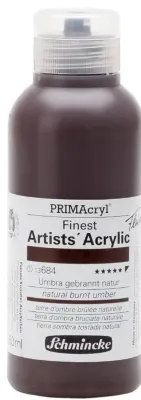 SCHMİNCKE PRİMACRYL ARTİST AKRİLİK BOYA 250 ML SERİ 1 684 NATURAL BURNT UMBER 13684027