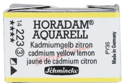SCHMİNCKE HORADAM AQUARELL ARTİST SULU BOYA TAM TABLET SERİ 3 223 CADMİUM YELLOW LEMON 14223043