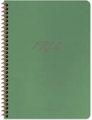 KESKİN DEFTER FREE PLATİNUM 16,5x22,5 PP KAPAK 80 YP. DÜZ 320370