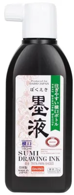 KARİN DAİSO SUMİ DRAWİNG INK KALİGRAFİ MÜREKKEBİ 180 ML NO.17 96J4902630012155