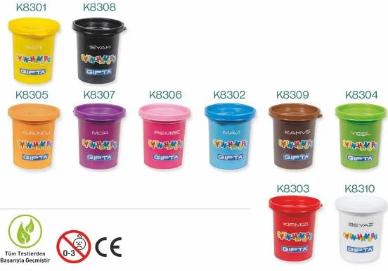GIPTA OYUN HAMURU 120 GR KIRMIZI K8303000