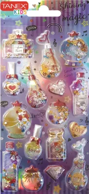TANEX TNX-26053 PARLAK SİMLİ PUFFY ETİKET 1 AD. TNX2605301