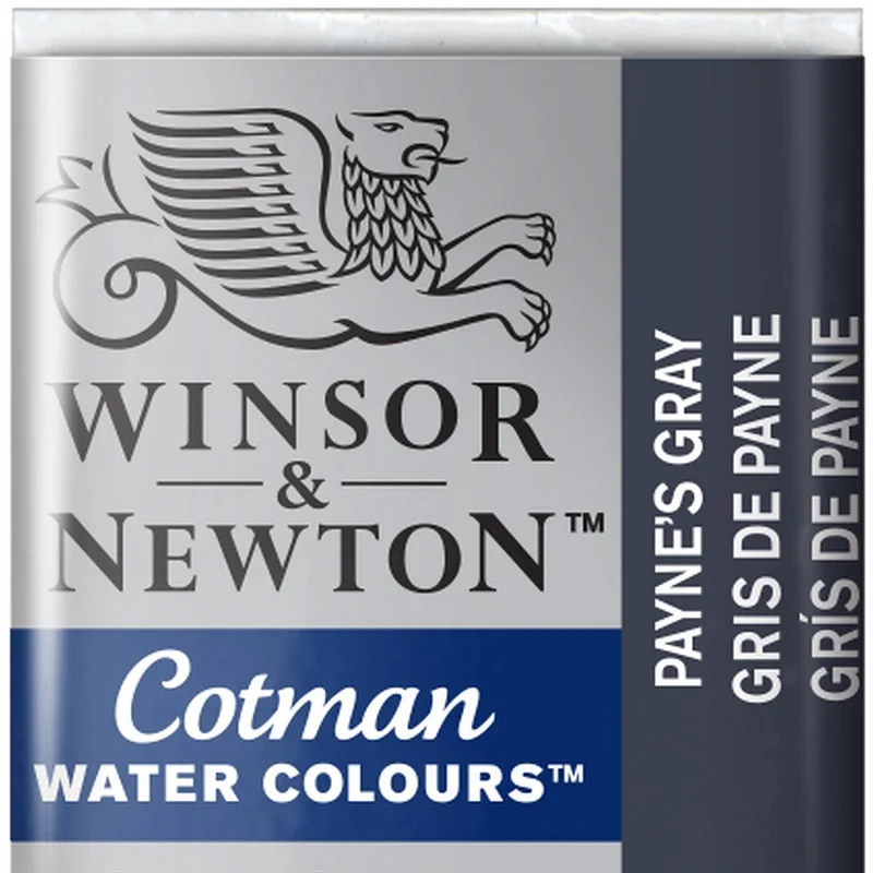 W&amp;N SULU BOYA COTMAN YARIM TABLET PAYNE’S GRAY 465 WN-0301465