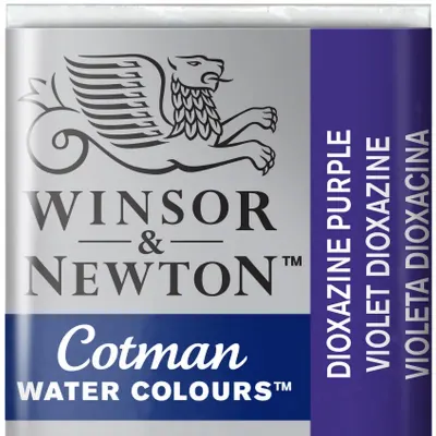 W&amp;N SULU BOYA COTMAN YARIM TABLET DIOXAZINE VIOLET WN-0301231