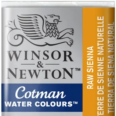 W&amp;N SULU BOYA COTMAN YARIM TABLET RAW SIENNA 552 WN-0301552