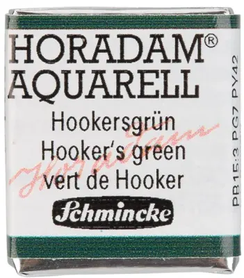 SCHMİNCKE HORADAM AQUARELL ARTİST SULU BOYA HOOKER'S GREEN 1/2 TAB. 14521044