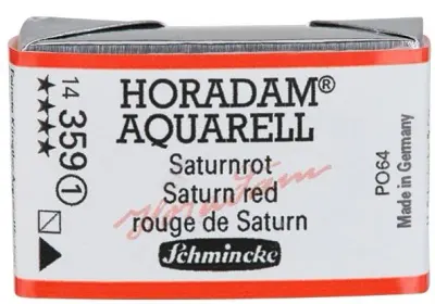 SCHMİNCKE HORADAM AQUARELL ARTİST SULU BOYA TAM TABLET SERİ 1 359 SATRURN RED 14359043