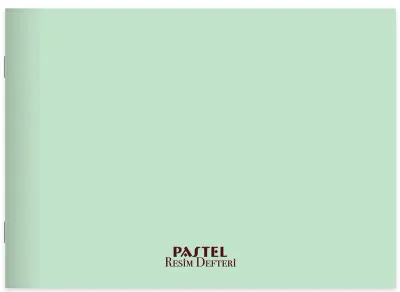 KESKİN RESİM DEFTERİ PASTEL 25x35 PP KAPAK 24 YP. 306014