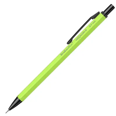 SCRIKSS OFFICE VERSATİL KALEM HEXAGON-R 0.7 NEON SARI