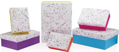 GIPTA KUTU SETİ 6 LI COLORFUL DİKDÖRTGEN BX65270