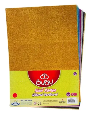 BU-BU FON KARTONU 50x70 SİMLİ KARIŞIK 10 LU BUBU-FK0003